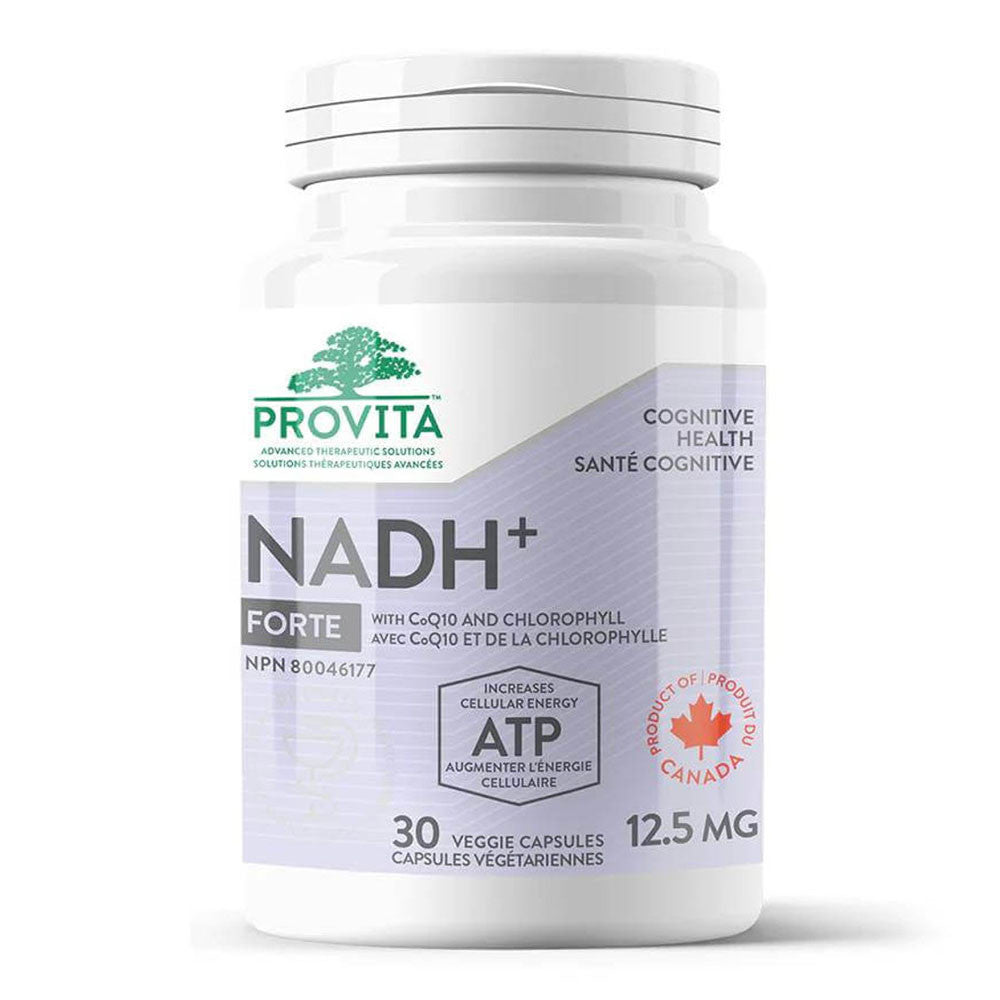 Provita Nutrition NADH Plus Forte 12.5 Mg Capsule, 30 Ea